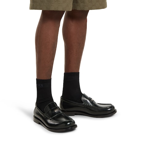 Mocasines con detalle extraíble para hombre