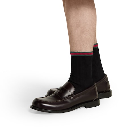 Mocasín con detalle extraíble para hombre