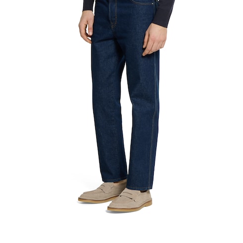 Herrenloafer mit Web