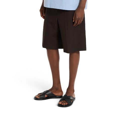 Men's slide sandal with Interlocking G