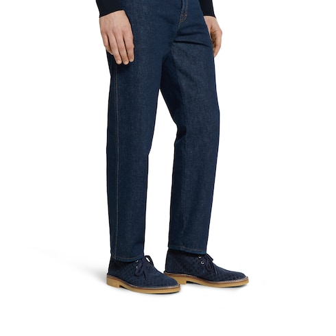 Bottines avec bande Web pour homme