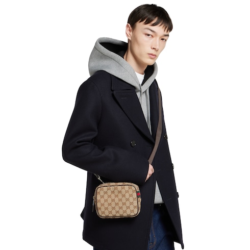 GG canvas mini bag