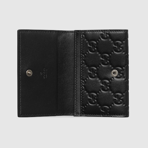 GG Emblem card case