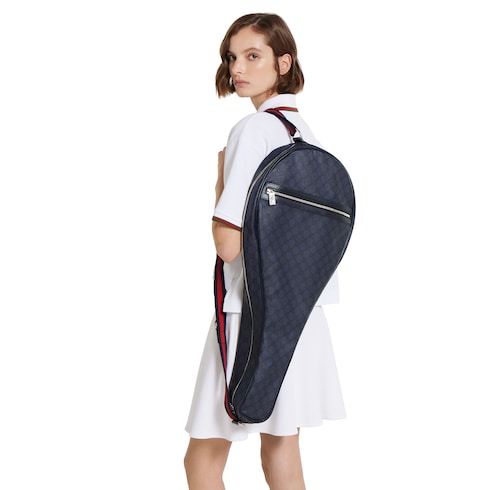 Tennis racket case with Web