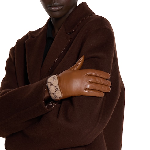 Leather gloves