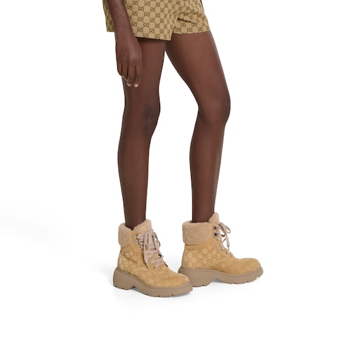Bottines à lacets pour femme