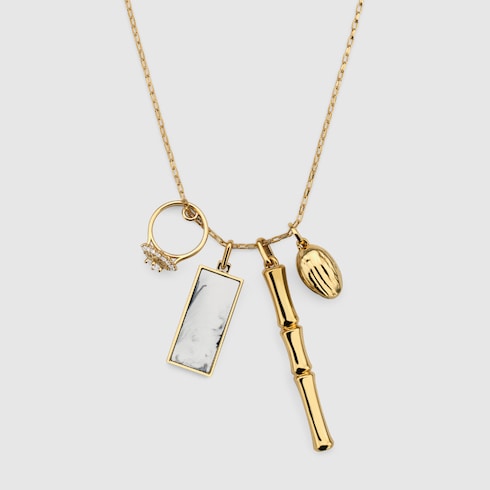 Necklace with charms