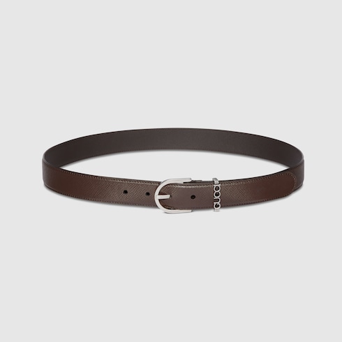 Belt with stirrup buckle