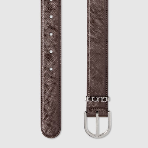 Belt with stirrup buckle