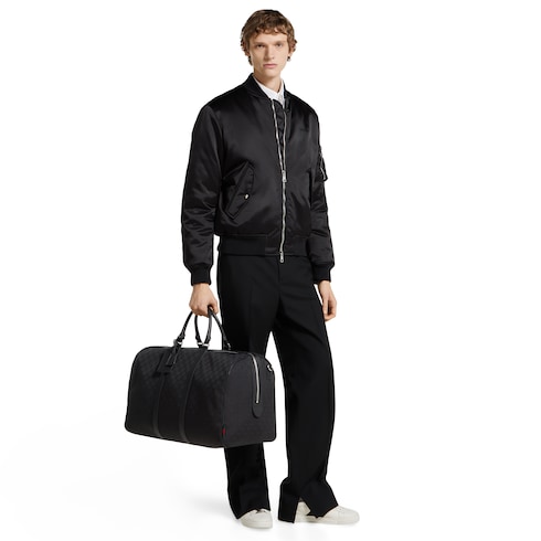 GG canvas large duffle bag 