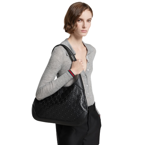 Gucci B medium shoulder bag