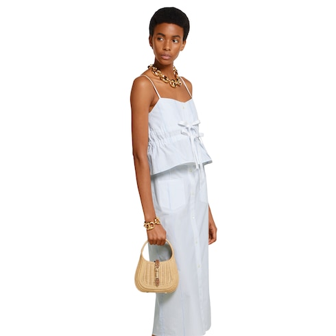 حقيبة Gucci Jackie 1961 الحجم من الخيزران
