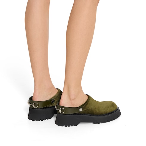Zapatos estilo mule con Horsebit para mujer
