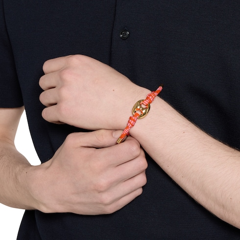 Gucci Marina Chain fabric bracelet