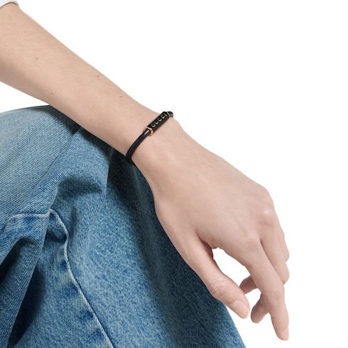 Bracelet avec Gucci en émail