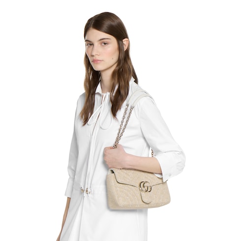 Sac à épaule GG Marmont moyen format