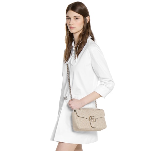 Sac à épaule GG Marmont moyen format