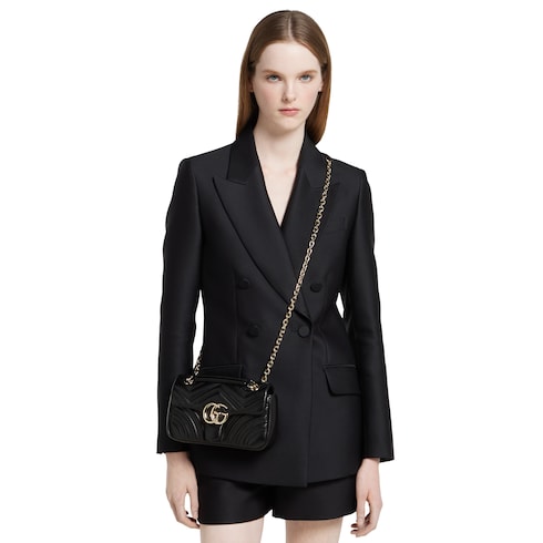 Bolso de hombro GG Marmont tamaño pequeño
