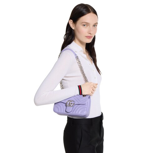 Bolsa pequeña para el hombro GG Marmont