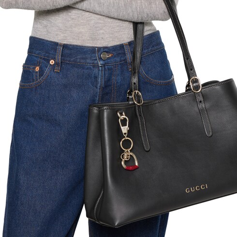 Heart-shaped keychain