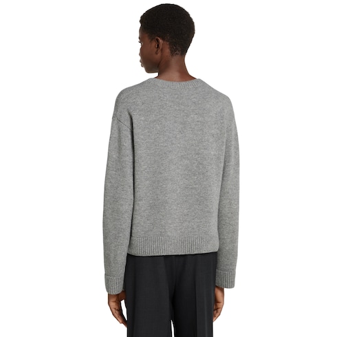 Maglia in lana con intarsio Gucci