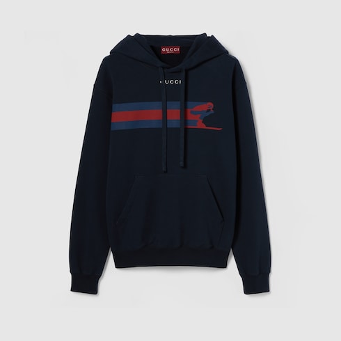 Sweatshirt aus Baumwolljersey mit Print