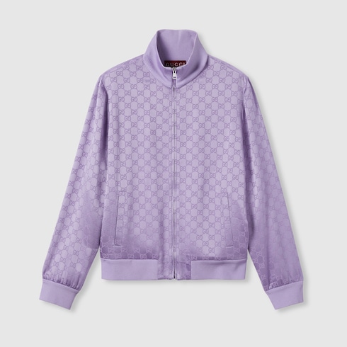 GG jacquard zip jacket