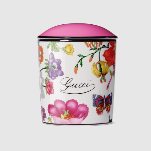 Fresia香型Gucci花卉印花蜡烛