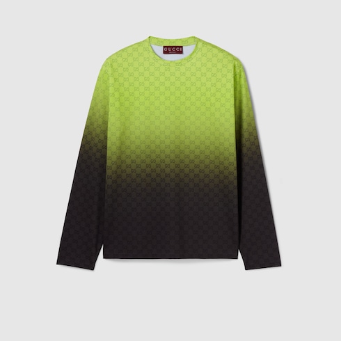 Camiseta de punto de algodón estampada