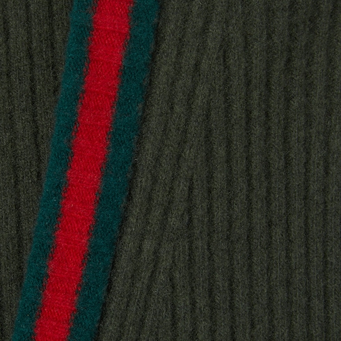 Cardigan-Weste aus gefilzter Wolle mit Web