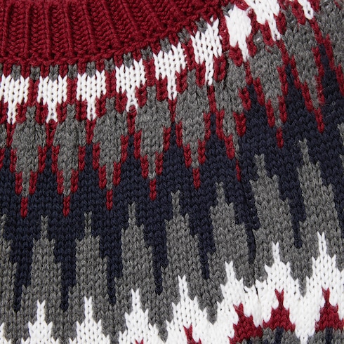 Chunky wool knit sweater