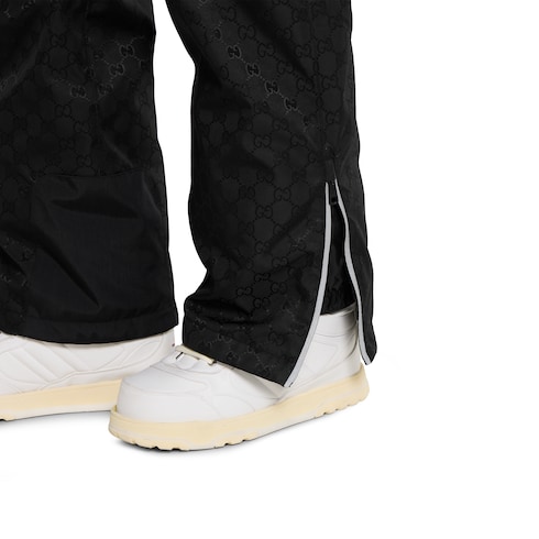 GG technical fabric jacquard pant