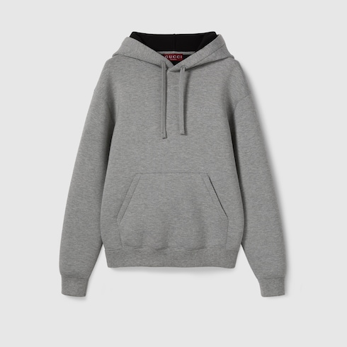 Double viscose jersey sweatshirt