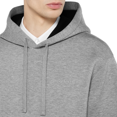 Double viscose jersey sweatshirt