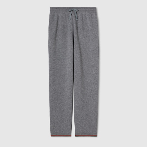 Wool cashmere knit double leisure pant