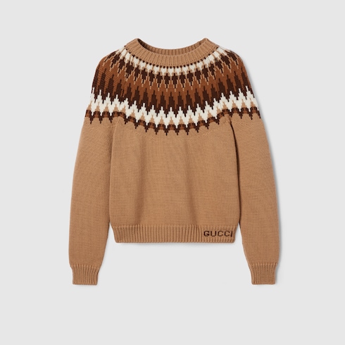 Maglione in maglia di lana spessa