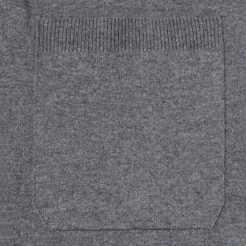 Pantalon décontracté en double maille de laine et cachemire