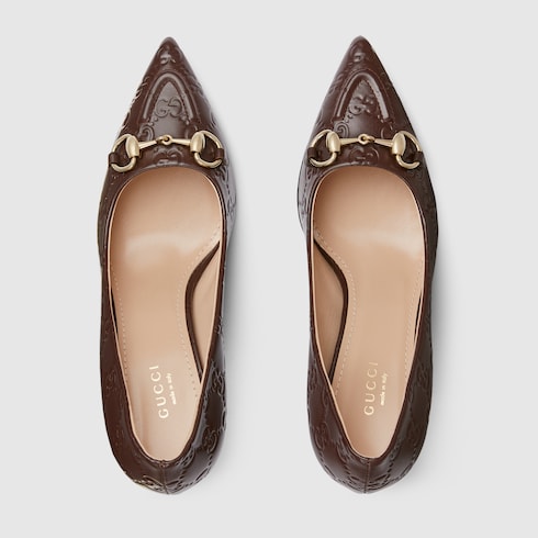 Women's pump with Horsebit