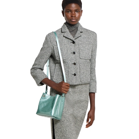 Bolsa bucket pequeña GG Emblem