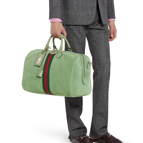 Gucci Savoy系列中号旅行包