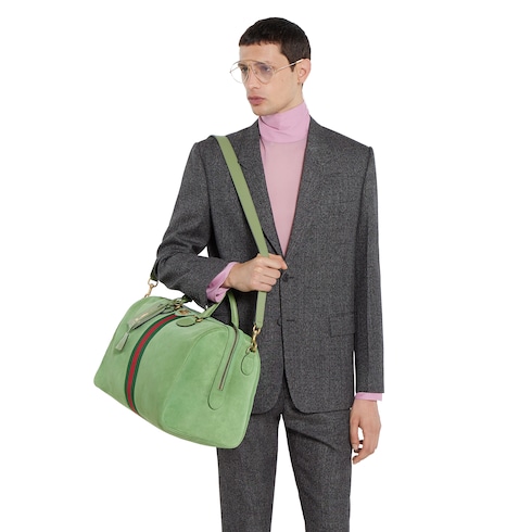 Gucci Savoy系列中号旅行包