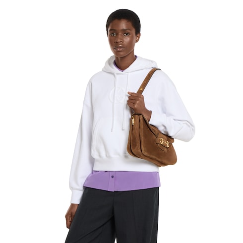 Sac à épaule Gucci Horsebit 1955 Aura moyen format