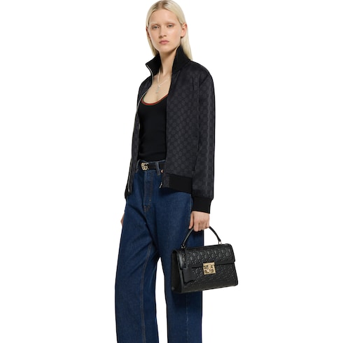 Padlock medium top handle bag