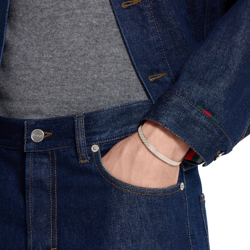 Gucci Diamante系列手镯