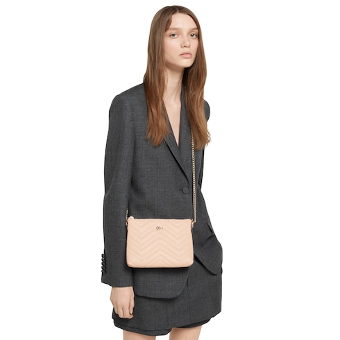 Bolso de mano GG Marmont con cadena
