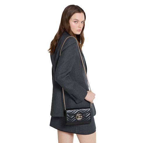 Cartera GG Marmont con cadena