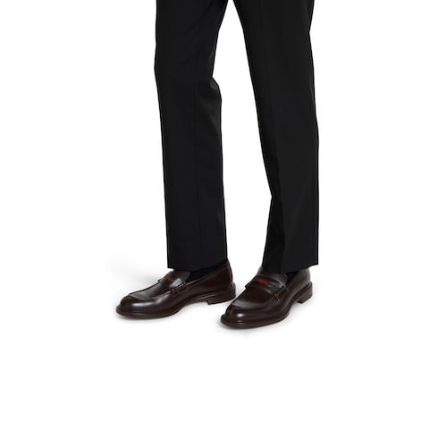 Mocasín con tribanda Web para hombre