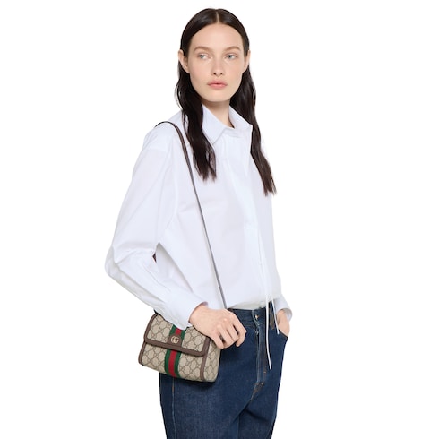 Ophidia mini shoulder bag
