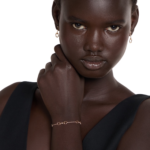 Bracciale Gucci Horsebit diamanti oro 18k