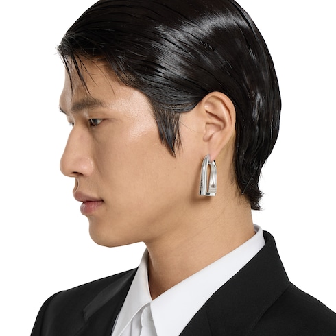 Gucci Staffa系列大号环形耳环